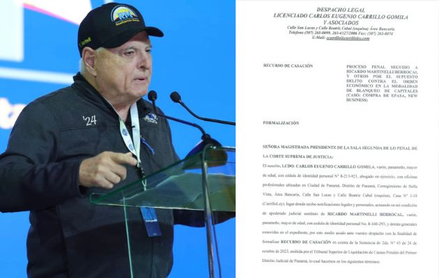 El candidato presidencial calificó el Caso New Business como un "claro mamotreto legal inventado".  Foto: Cortesía