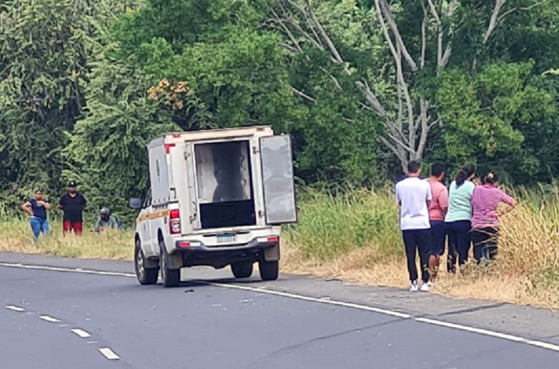 Unidades del Tránsito y del Ministerio Público iniciaron las investigaciones por este hecho. Foto: Thays Domínguez