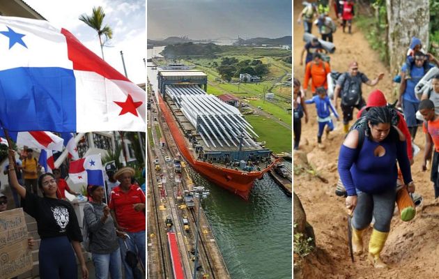 Protestas en rechazo al contrato minero y la migración irregular marcaron el 20203. 