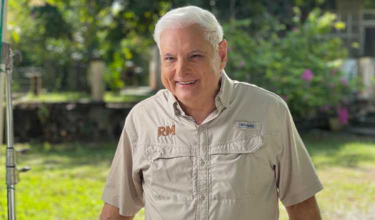 Ricardo Martinelli, candidato presidencial por los partido Realizando Metas y Alianza.