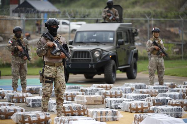 Panamá termina el año 2023 con un total de 119,2 toneladas de droga incautadas