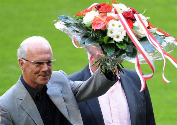  El exjugador y exentrenador alemán Franz Beckenbauer. Foto: EFE