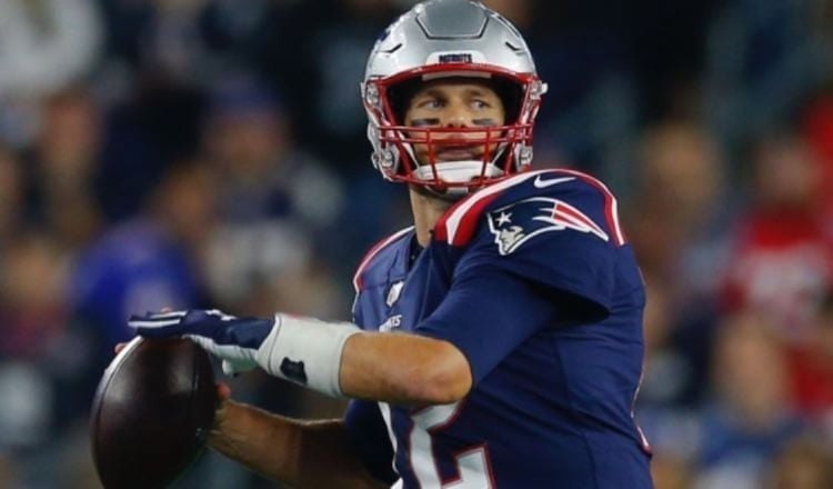 Tom Brady jugó para los Patriots. Foto: EFE