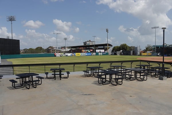 El área de 'picnic' del estadio Justino Salinas. Foto: Víctor Arosemena