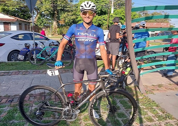 El santeño Roberto González en la Vuelta a Chiriquí. Foto: Jaime Chávez