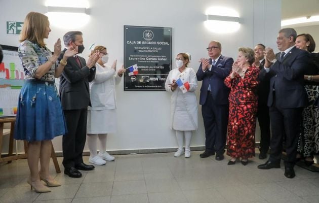 Inauguración de la Ciudad de la Salud. Foto: Cortesía Presidencia