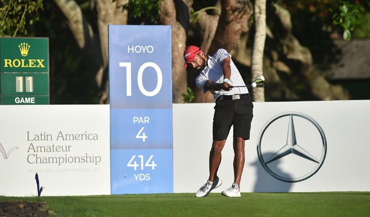 Omar Tejeira, golfista de Panamá.