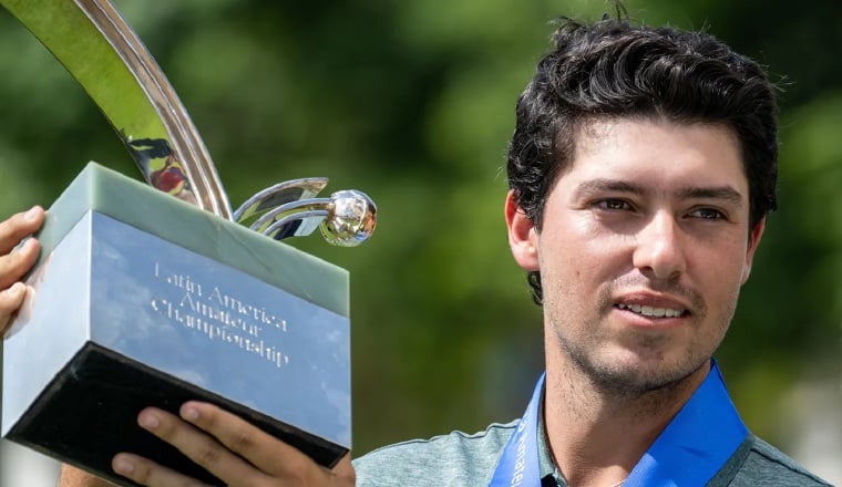 Santiago De La Fuente se ganó el LAAC en Panamá. Foto: Cortesía