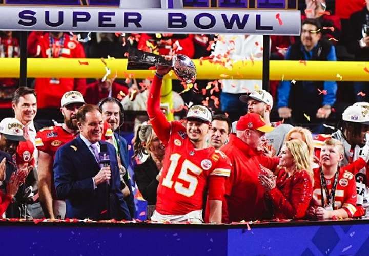 Chiefs se llevan el Super Bowl y hacen doblete. Foto: EFE