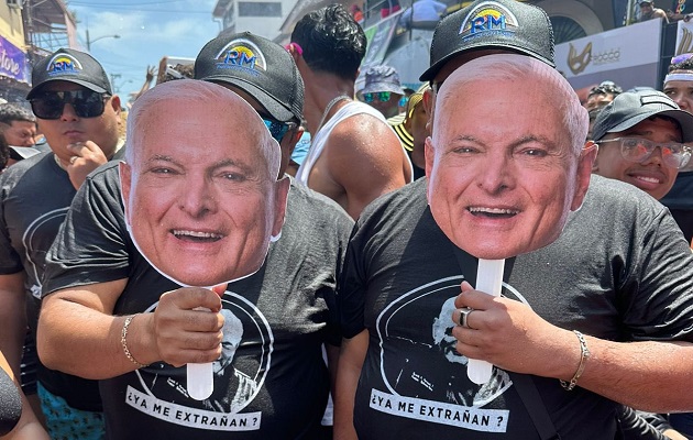 Ricardo Martinelli cuenta con gran cantidad de simpatizantes. Foto: Cortesía