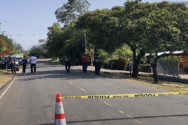 Ante este hecho de sangre en Chupampa, Herrera, los moradores exigen una mayor seguridad. Foto. Thays Domínguez