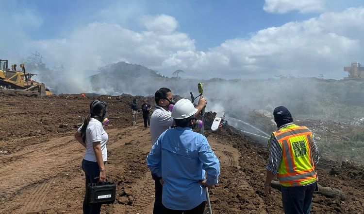 En el vertedero de Cerro Patacón se han registrado varios incendios en las últimas semanas.