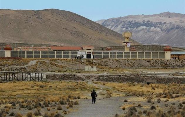 Cárcel de máxima seguridad de Challapalca, ubicada al sur de Perú. Foto: EFE