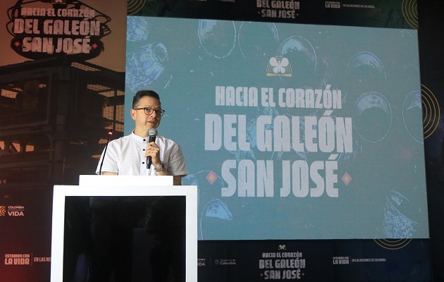 Colombia presentó proyecto científico para explorar pecio del legendario galeón San José. Foto: EFE