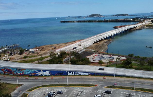 Inuguran nueva interconexión entre la Calzada de Amador y la Cinta Costera 3. Foto: Cortesía