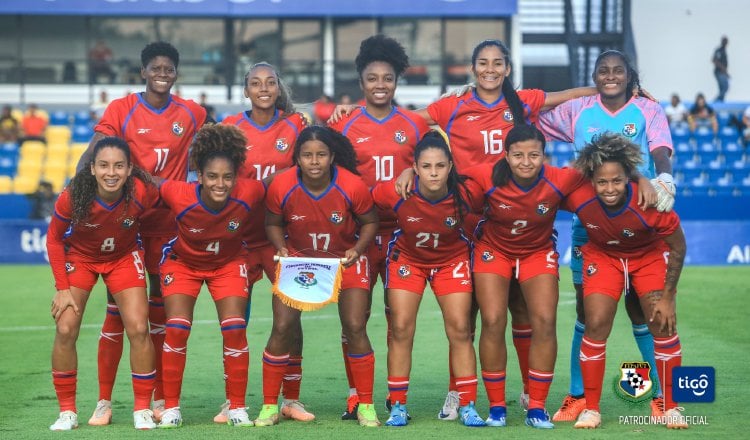 Selección femenina  de Panamá. Foto: Fepafut