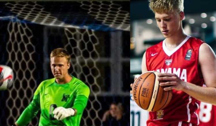 El New England Revolution II firmó a Jhon David Gunn como portero y también jugó para Panamá en baloncesto. Foto: Instagram