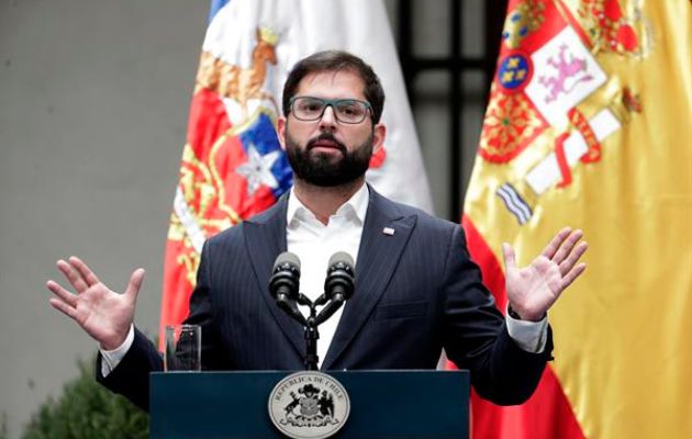 El presidente de Chile, Gabriel Boric. Foto: EFE