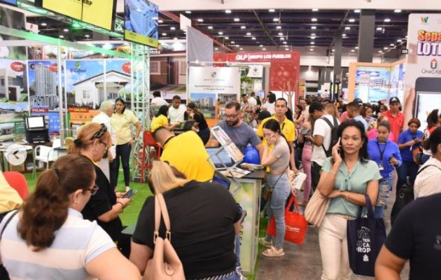 La trigésimo sexta versión de la feria de la construcción recibió a más de 15 mil visitantes. Foto: Cortesía