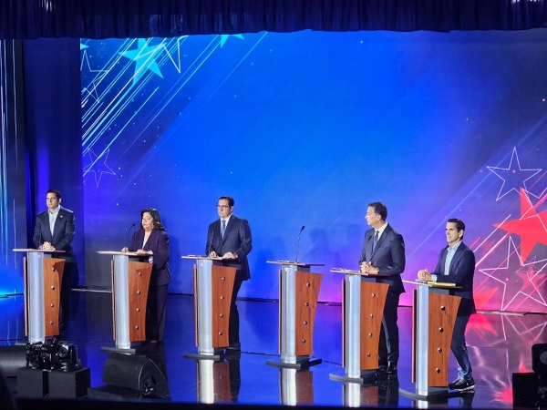 El primer debate presidencial se realizó hace dos semanas en la Universidad de Panamá. Foto: Cortesía TE