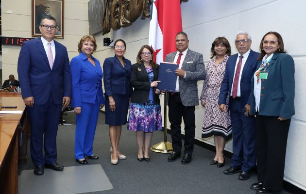 Presentación del proyecto de ley en la Asamblea Nacional. Foto: Cortesía