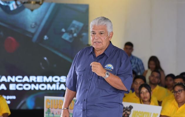 El candidato presidencial José Raúl Mulino. Foto: Cortesía