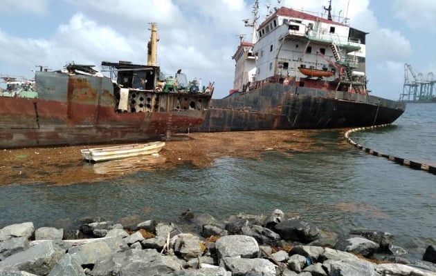 La presencia de sargazo ha aumentado en los últimos años en Panamá. Foto: Cortesía/MiAmbiente