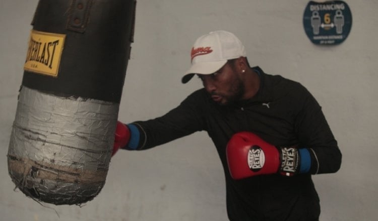 Anselmo 'Chemito' Moreno en los entrenamientos. Foto: Archivo/Epasa