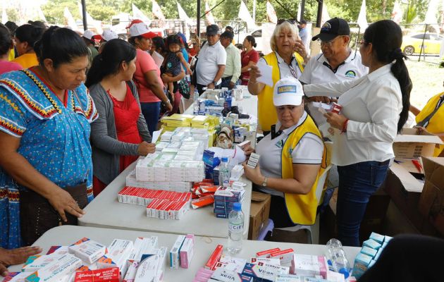 Más de 4 mil personas recibieron atención durante las giras de salud. Foto: Cortesía