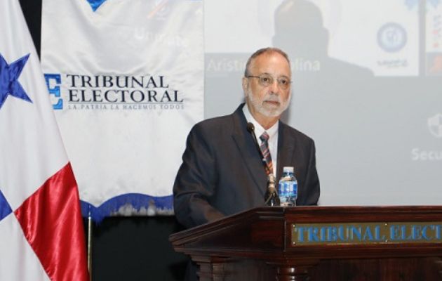 El magistrado del Tribunal Electoral (TE), Eduardo Valdés Escoffery. Foto: Archivo