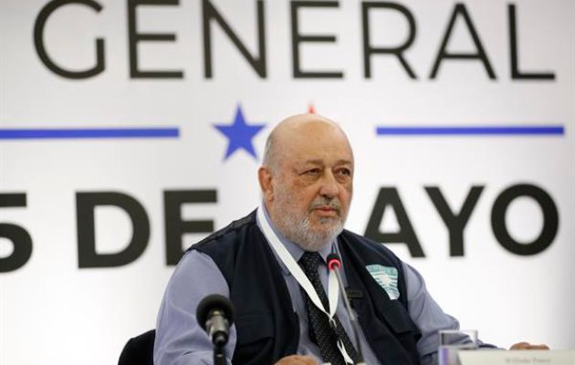 Wilfredo Penco, jefe de la Misión de Observadores Electorales de la Unión Interamericana de Organismos Electorales (Uniore). Foto: EFE