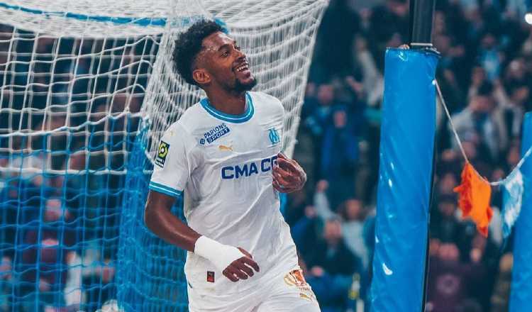 Michael Amir Murillo no jugó el partido de vuelta del Marsella contra Atalanta. Foto: Twitter