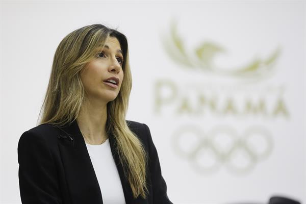 La psicóloga deportiva del Comité Olímpico de Panamá (COP), María Carla Sayavedra. Foto: EFE