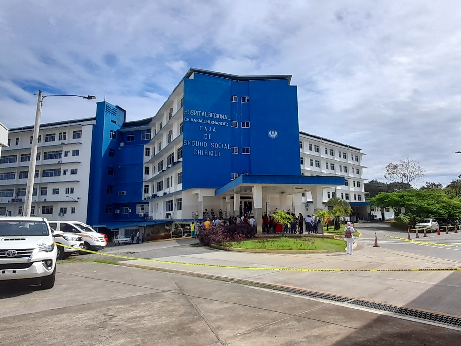 El paciente de 48 años se encuentra hospitalizado en  el Hospital Rafael Hernández de David.. Foto. Archivo