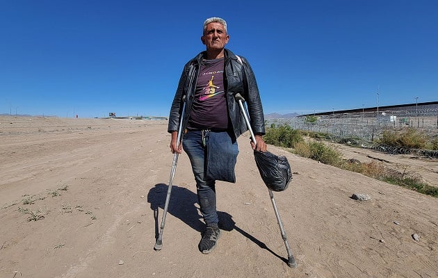  Jorge Briseño sueña con mejores días en Estados Unidos. Foto: EFE