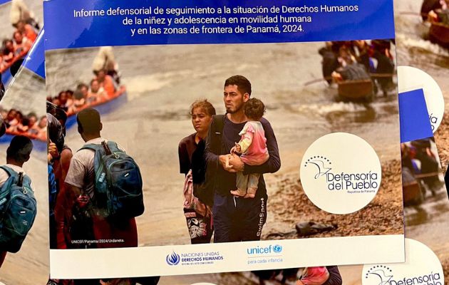 La Defensoría presentó un informe sobre los derechos de los niños. Foto: Cortesía