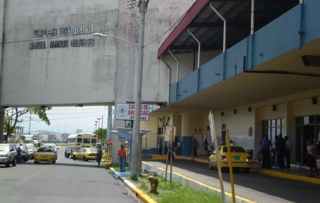 El herido fue llevado al Complejo Hospitalario Dr Manuel Amador Guerrero. Foto: Archivo Ilustrativa. 