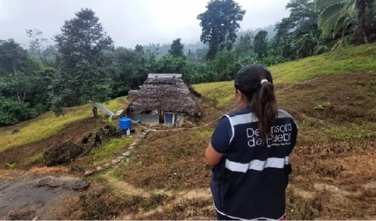 Las escuelas y aulas rancho sigue siendo un problema por erradicar, en el cual también influye un factor cultural, de acuerdo a la Defensoría del Pueblo. Cortesía