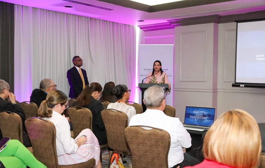 La ministra María Inés Castillo durante la presentación del plan. Foto: Cortesía