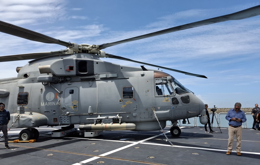 El patrullero también tiene capacidad para portar un helicóptero.  Foto: Grupo Epasa