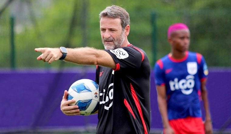 Thomas Christiansen, técnico de Panamá. Foto: Fepafut