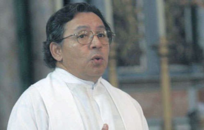 El padre Conrado Sanjur. Foto: Cortesía