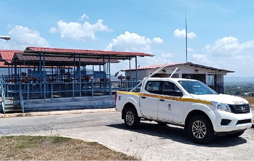 La planta potabilizadora de Chame estará operando en un 50%., con estos trabajos de mantenimiento periódico se busca optimizar el sistema.. Foto. Archivo