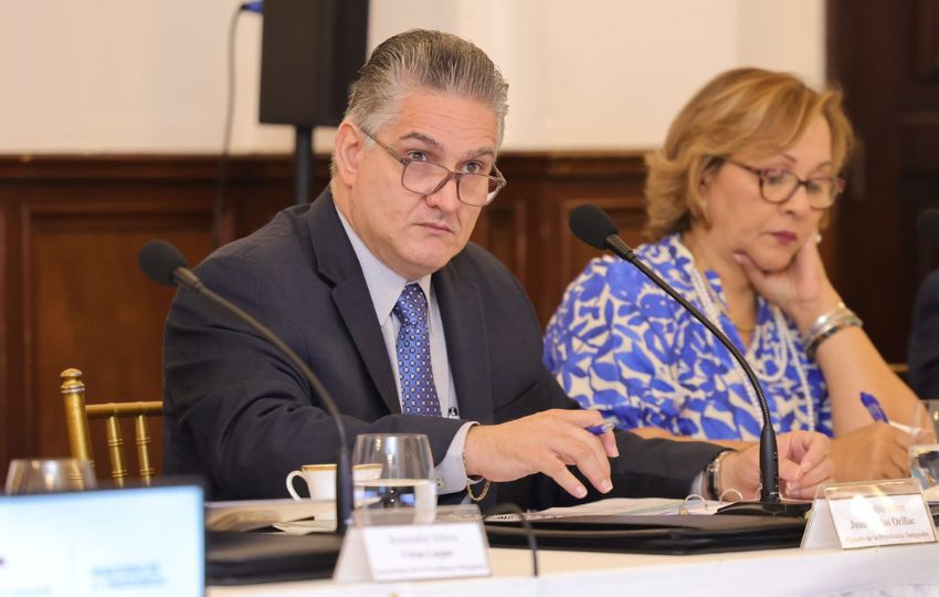 El ministro de la Presidencia designado, Juan Carlos Orillac. Foto: Cortesía