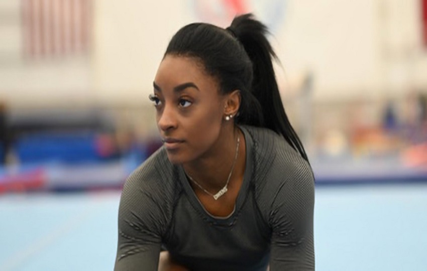 'Simone Biles vuelve a volar'. Foto: Netflix