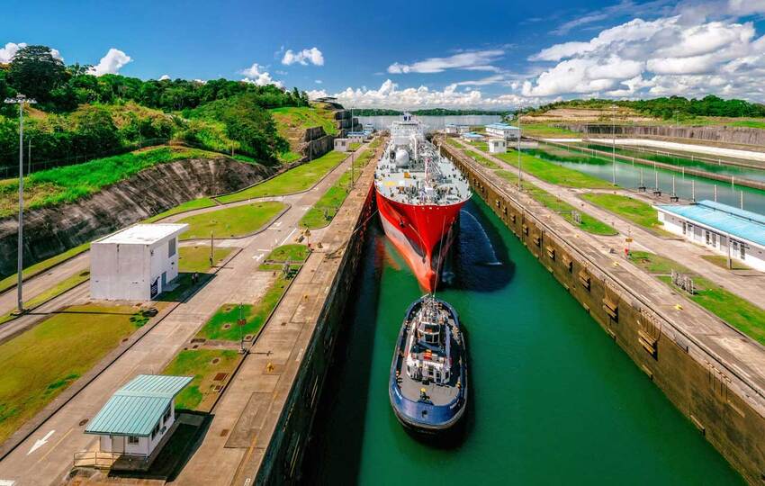 El Canal de Panamá continúa con el monitoreo de las condiciones climáticas. Foto: EFE