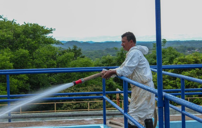 Nueve plantas potabilizadoras en cuatro provincia afectadas por los altos niveles de turbiedad. Foto: Cortesía