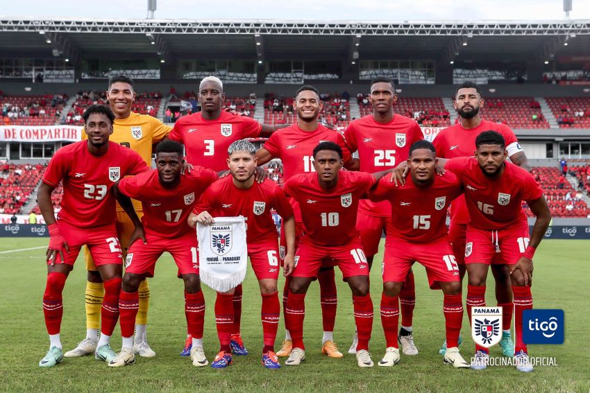 Equipo de Panamá. Foto: Fepafut