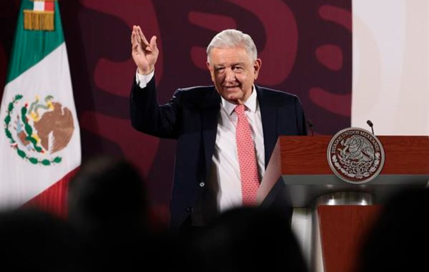 El presidente de México, Andrés Manuel López Obrador. Foto: EFE