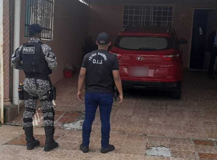 La Policía Nacional detuvo a un sospechoso del homicidio.Foto: Diomedes Sánchez. 